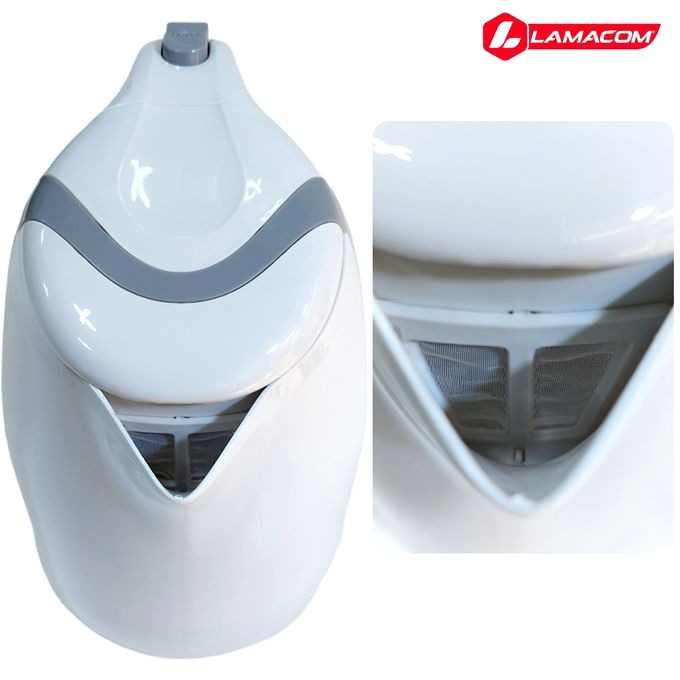 Bouilloire Électrique Lamacom 1,7 Litre - 2200 Watt - Chaudière à eau équipée d'une technologie d'extinction intelligente, conception sans fil à 360 degrés - Design moderne