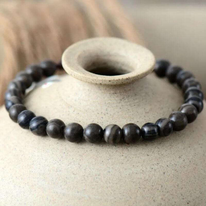 Image de Bracelet Réglable en Jaspe 6mm - Unbranded