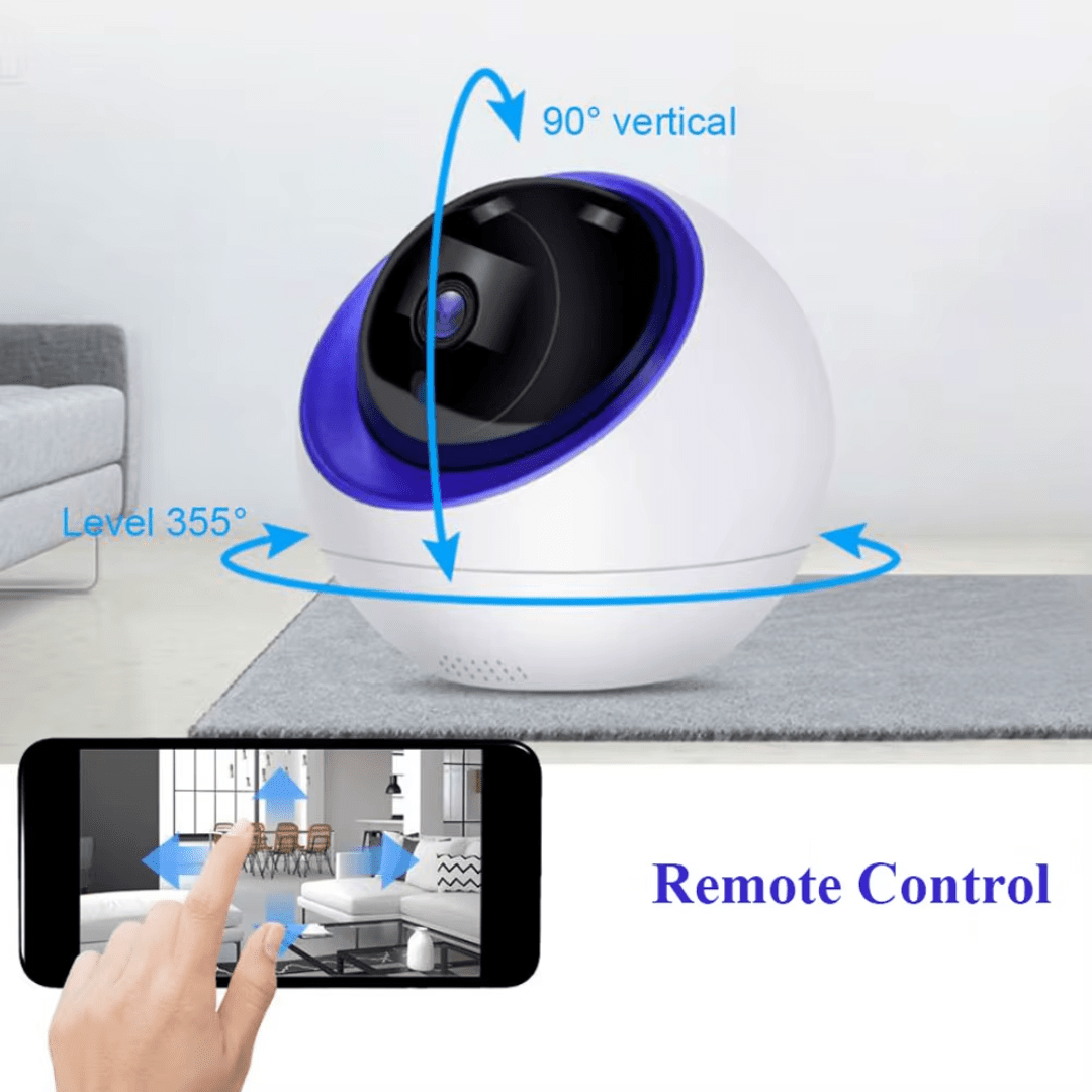 Image de Caméra wifi de surveillance rotative avec micro et application NG-C210 - Unbranded