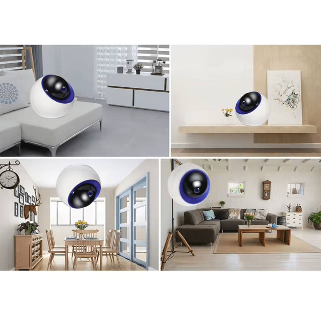 Image de Caméra wifi de surveillance rotative avec micro et application NG-C210 - Unbranded
