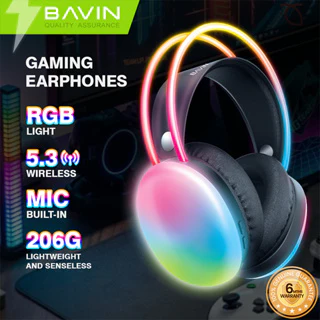 Image de Casque Bluetooth RGB sans fil BAVIN BH32 - Unbranded