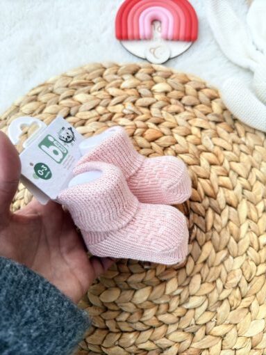 Image de Chaussons bébé en tricot Bamboo - Unbranded