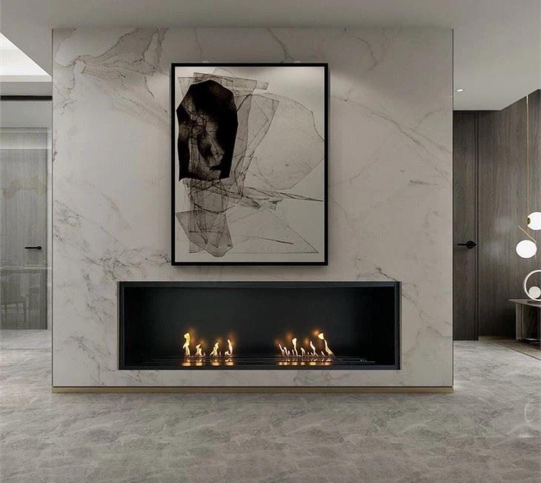 Image de Cheminée Bioéthanol 80cm - Unbranded