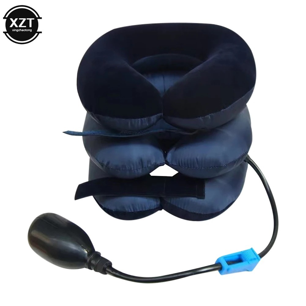 Image de Collier Cervical Gonflable - Soulagement de la Douleur du Disque Hernié - Unbranded
