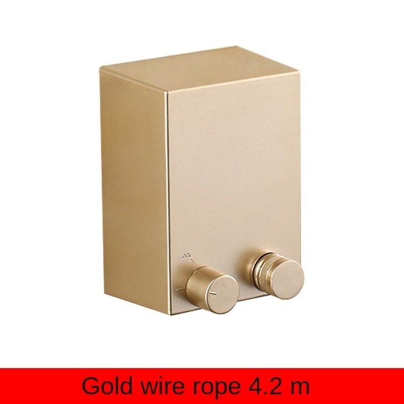 Corde à linge invisible rétractable