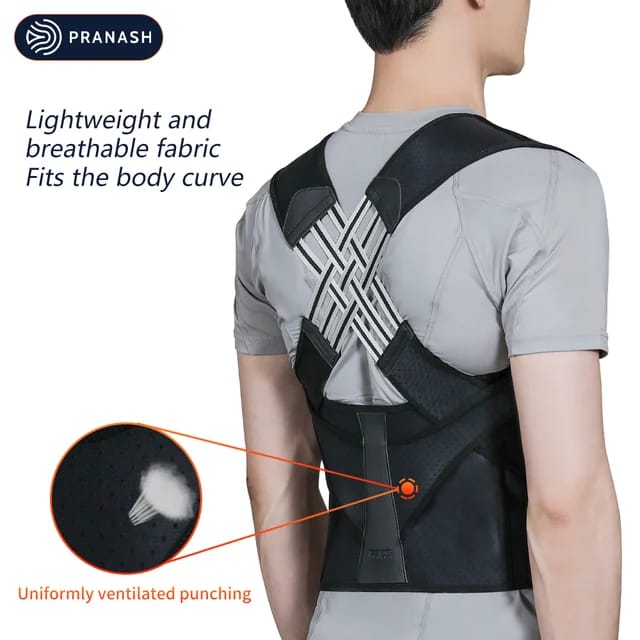 Image de Correcteur de posture du dos,ceinture de dos et épaules pour femmes et hommes - Unbranded