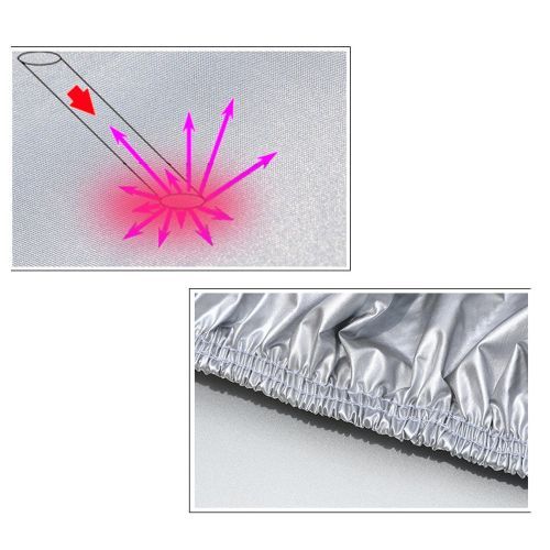 couvert de voiture universelles S/M/L/XL/XXL Outdoor Full Cover Sun UV Snow Dust