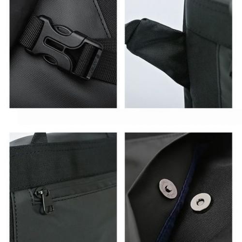 Image de DELL Sac D'ordinateur Portable Multipoches 15 pouces pour Hommes et Femmes - Noir - Unbranded