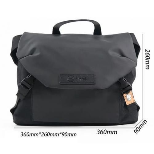 Image de DELL Sac D'ordinateur Portable Multipoches 15 pouces pour Hommes et Femmes - Noir - Unbranded