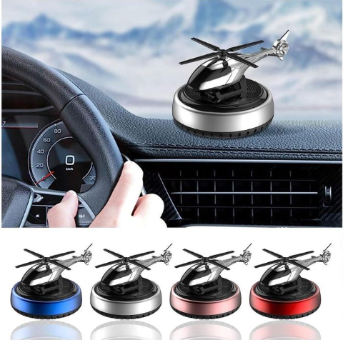 Image de Désodorisant de voiture, Diffuseur de parfum en forme d’Hélicoptère