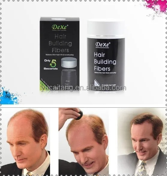 Image de Dexe Hair Building Fibers - Fibres de Construction de Cheveux 22g - Solution Instantanée pour des Cheveux Plus Denses - Unbranded