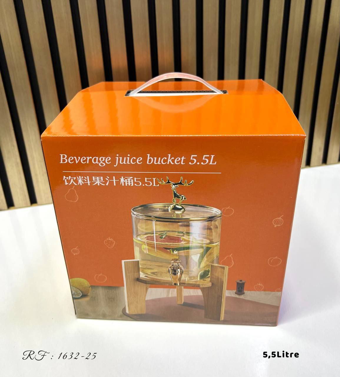 Distributeur de boissons Verre borosilicaté transparent