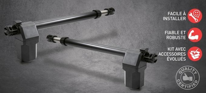 Image de Ditec PWR TS 35 - Opérateur Télescopique pour Portails Battants - Unbranded