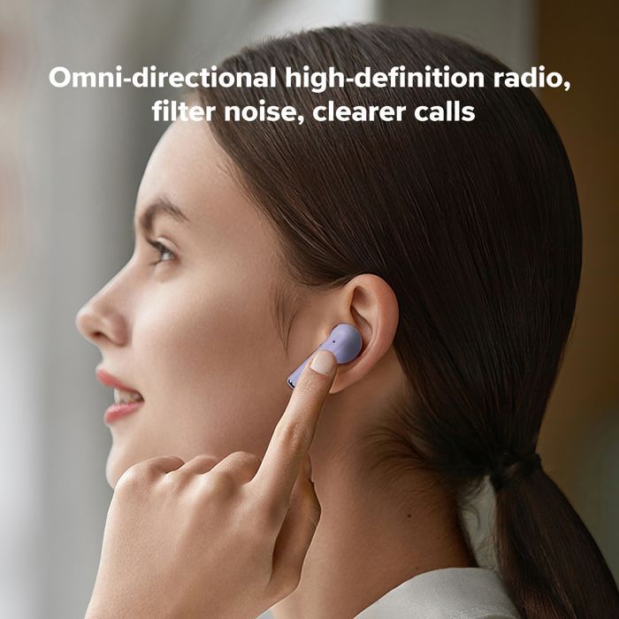 Image de Écouteurs intra-auriculaires Bluetooth Realfit F1, Type-C Couleur : Violet - Unbranded
