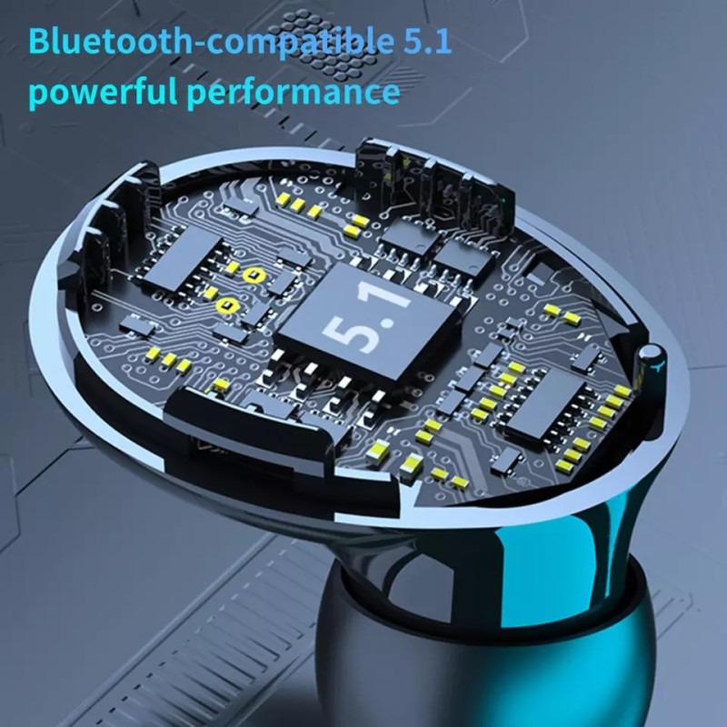 Image de Écouteurs sans fil M10 TWS – Bluetooth 5.1, son HiFi, autonomie longue - Unbranded