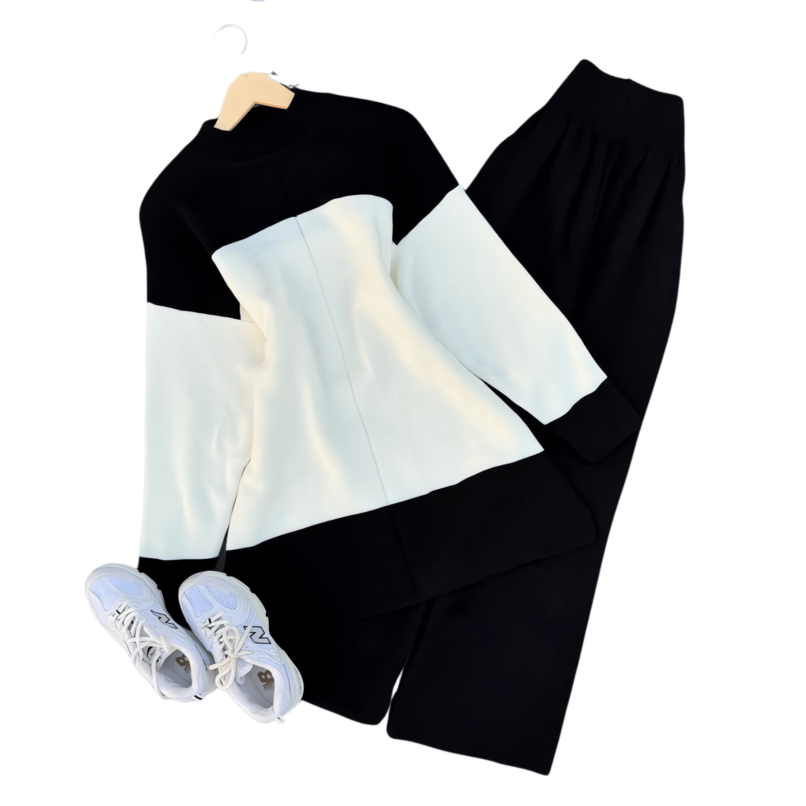 Ensemble 2 Pièces en Laine Douce