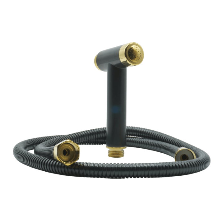 Image de Ensemble d'Accessoires Pour Salle De Bain 6 Pièces Pcs Support Mural Outil Toilette Porte Serviette