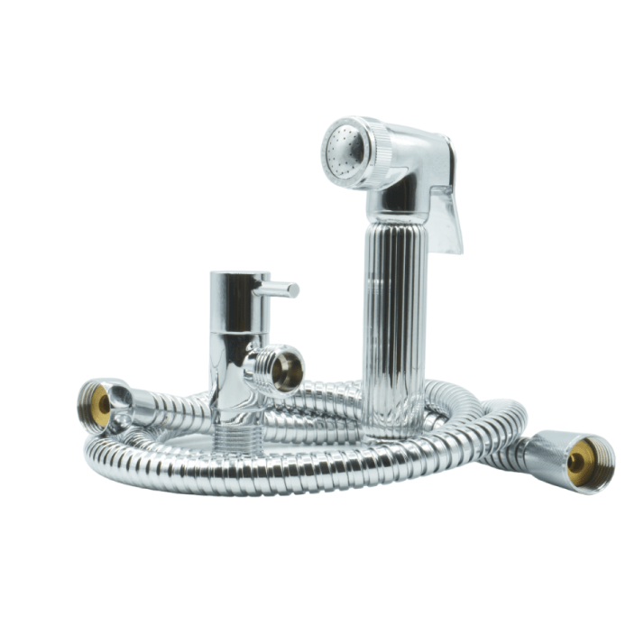 Image de Ensemble d'Accessoires Pour Salle De Bain 6 Pièces Pcs Support Mural Outil Toilette Porte Serviette