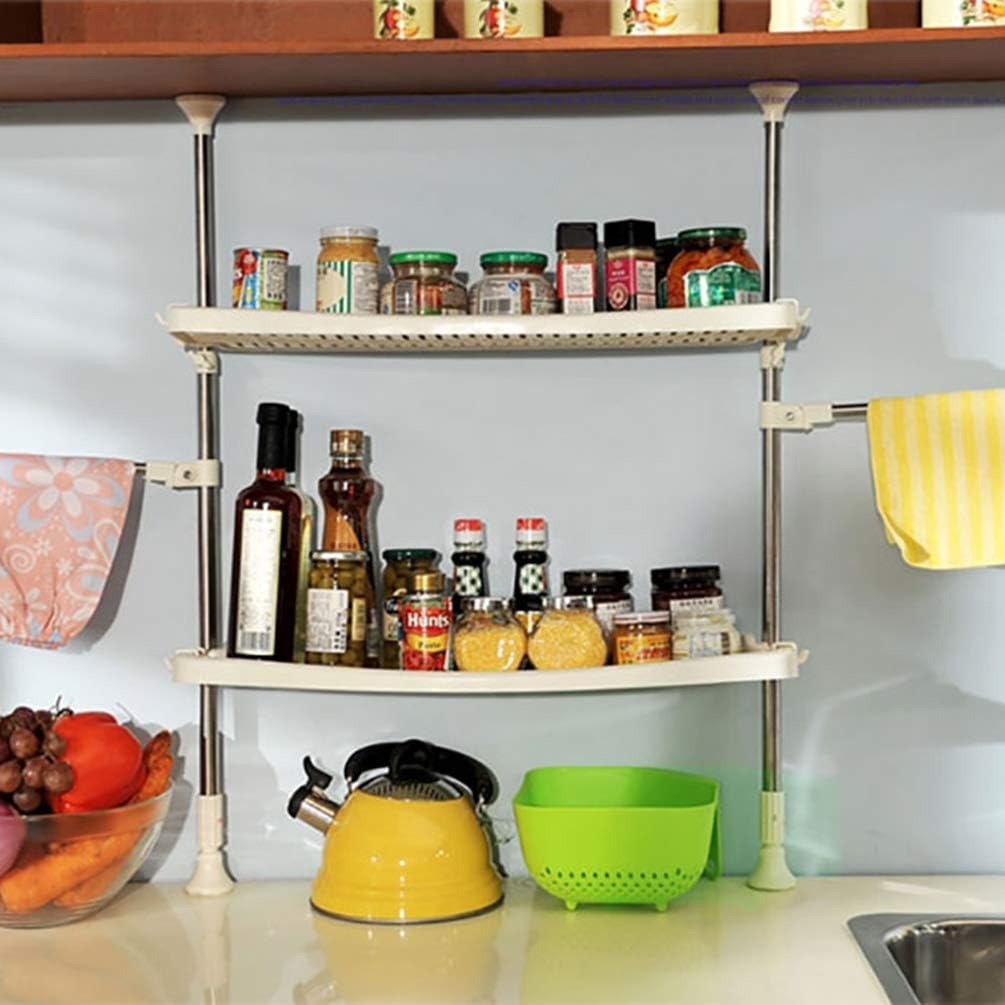 Image de Étagère de Comptoir pour Épices – Organisateur de Cuisine en Acier Inox - Unbranded