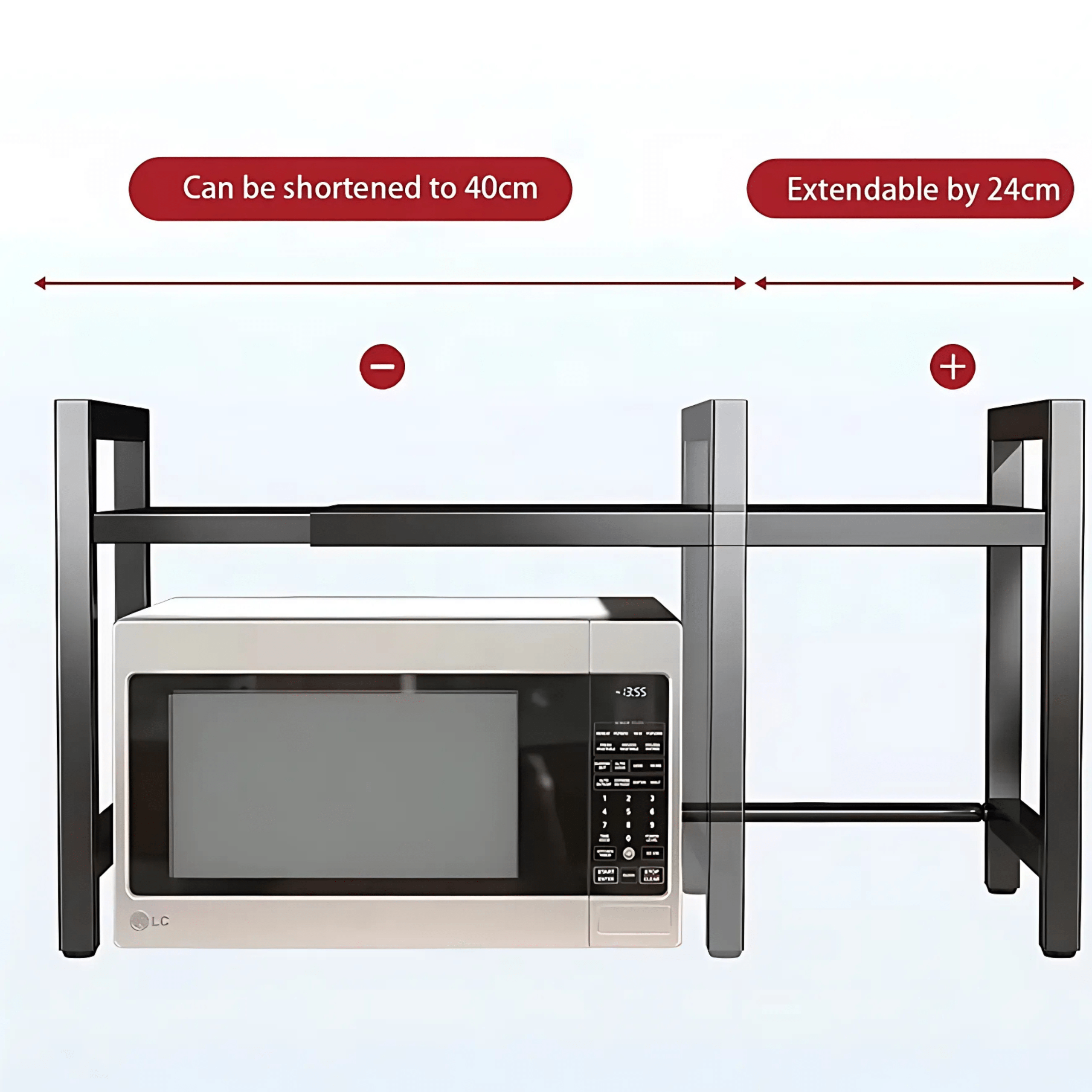 Image de Étagère Rétractable pour Four à Micro-Ondes - Unbranded