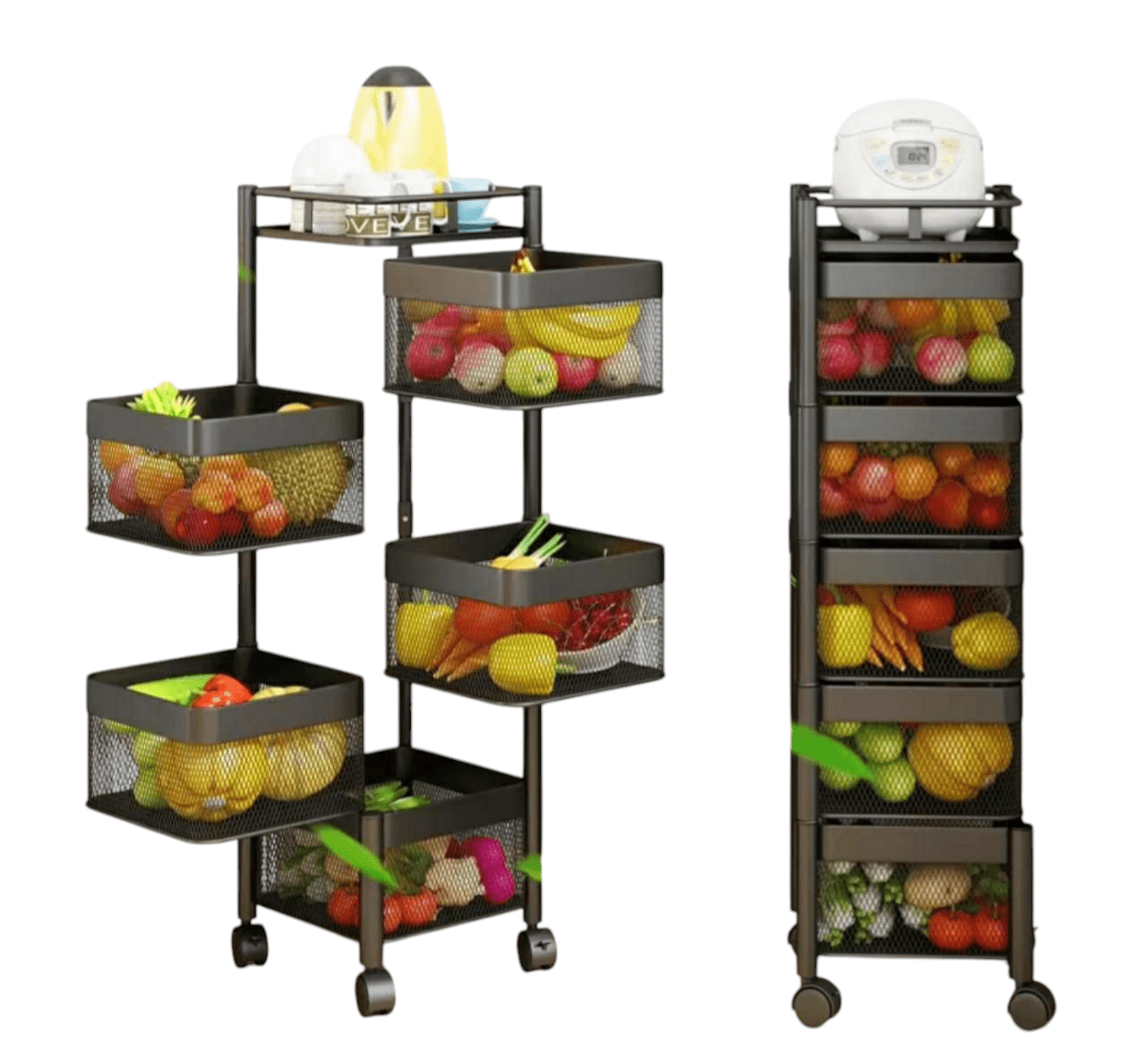 Image de Étagères à cuisine légumes+fruits - Unbranded