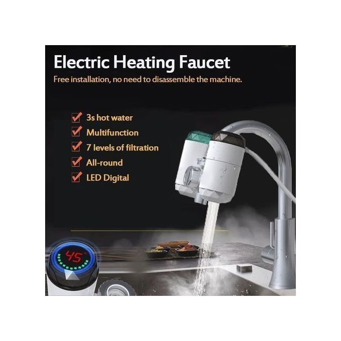 Filtre de Robinet Multifonction - Filtration et Chauffage de l'Eau