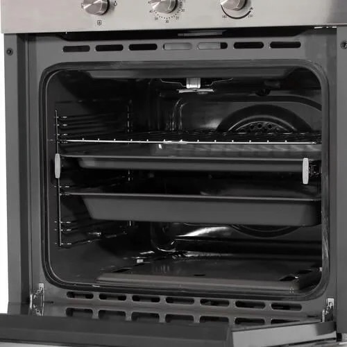 Image de Four multifonction encastrable - Ventilateur - Inox - 2500W - Classe A+ - Unbranded