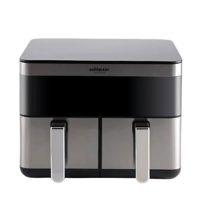 Friteuse sans Huile - Schleizer - AT0902DW - 2 paniers - 15 Litres - Écran tactile