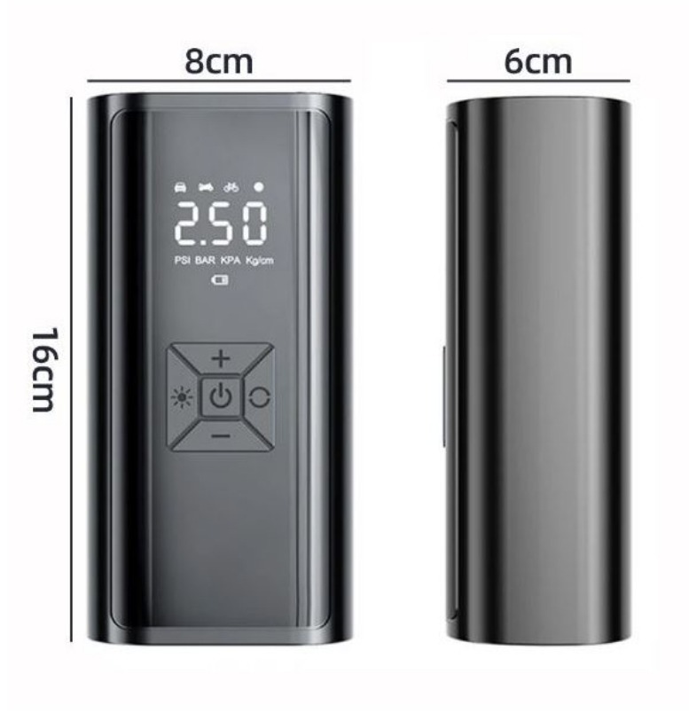Image de Gonfleur de Pneus avec Préréglage de Pression Automatique - Unbranded