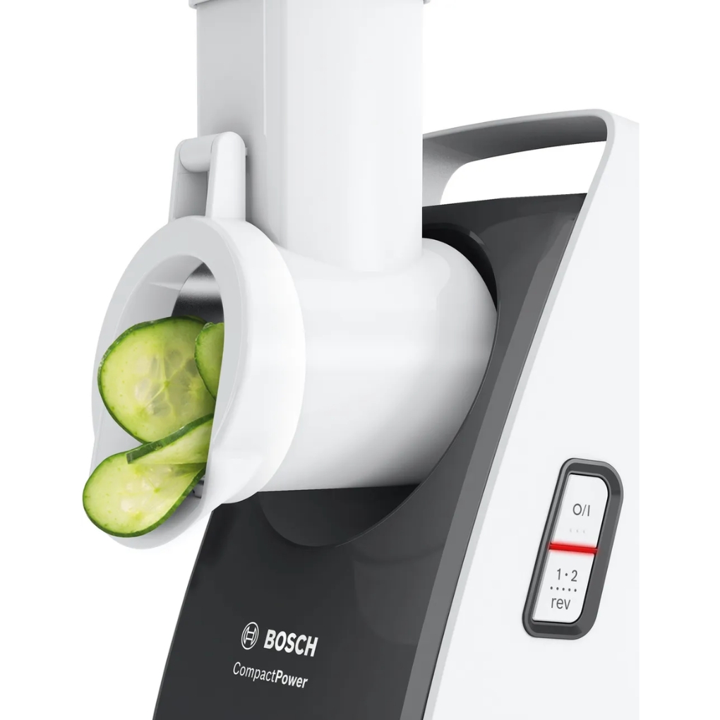 Image de Hachoir à viande CompactPower 1600 W, 1,9 kg/min, 3 grilles, accessoires saucisses, MFW3640A