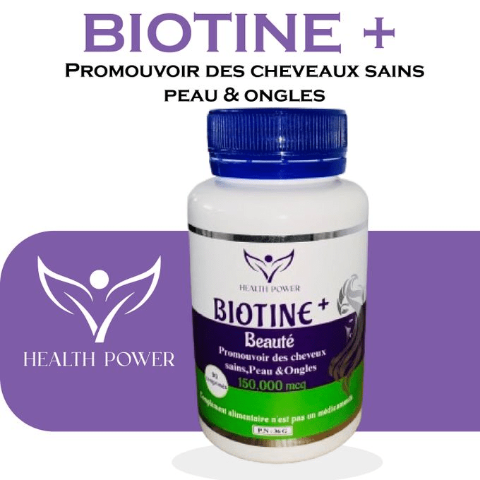 HEALTH POWER PACK BIOTINE 90 COMPRIMES + PURE COLLAGENE 90 COMPRIMES
