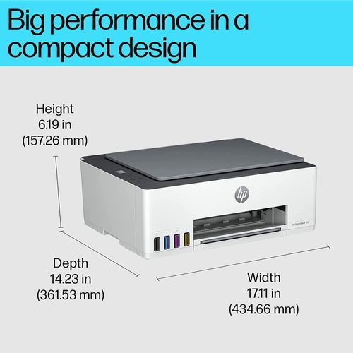 Image de Hp Imprimante Smart Tank 580 multifonction à réservoirs rechargeables (1F3Y2A)