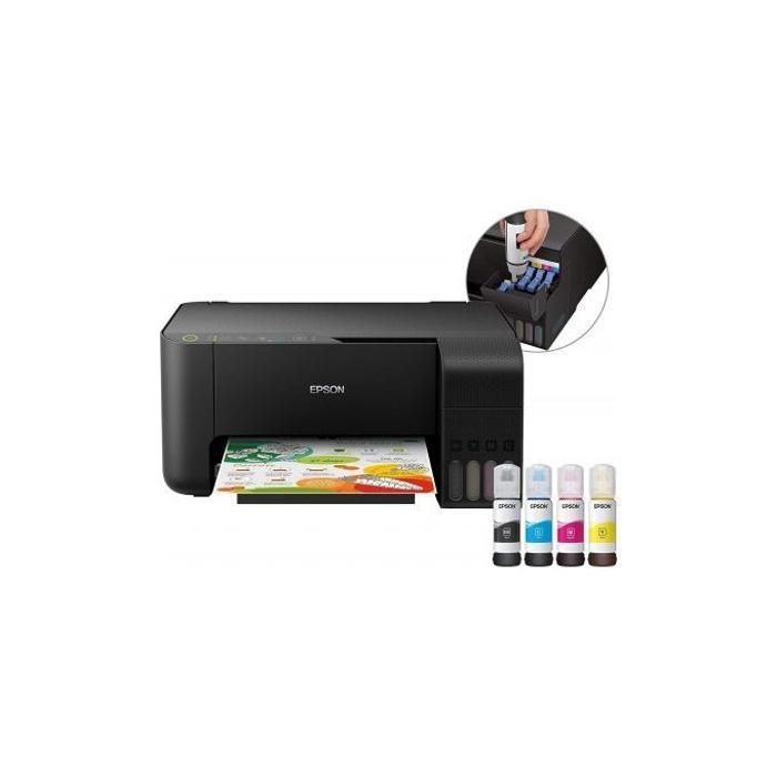 Image de Imprimante multifonction - EPSON - EcoTank L3110 - Réservoirs rechargeables - 3-en-1 - Économie d'encre - Unbranded
