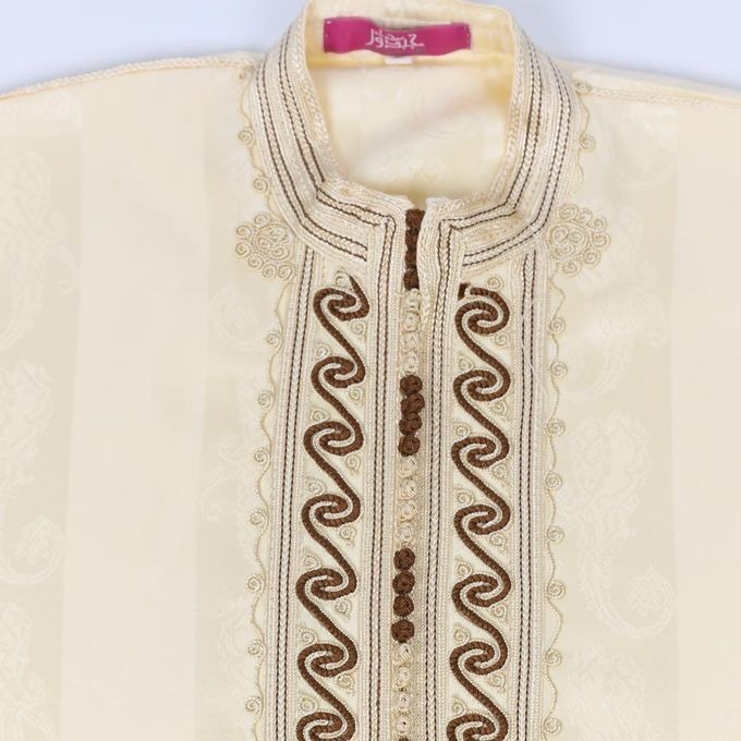 Image de Jabador Maroc Caftan nkhwa garçon- Beige - Unbranded