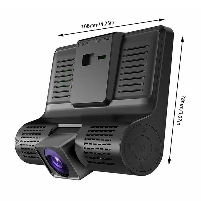 Image de كاميرا السيارة الذكية ثلاثية العدسات بجودة عالية الدقة 1080 بيكسل - Unbranded