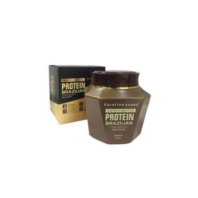 Image de keratine queen Protein Brazilian - Shampooing 800ml et Masque 1000 ML sans sulfate - Unbranded