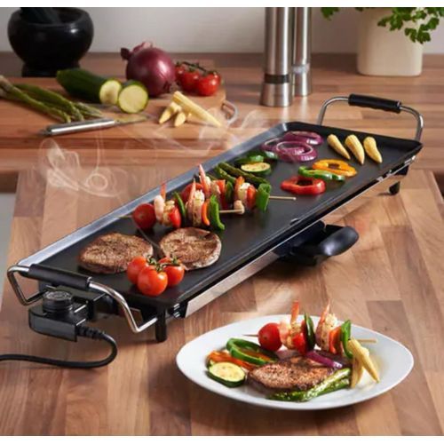 Image de Kraft line Grille/planche de cuisson 70cm antiadhésif électrique 1800W - Unbranded