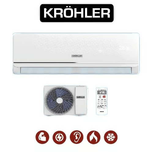 KROHLER Climatiseur INV-12000 BTU – INVERTER