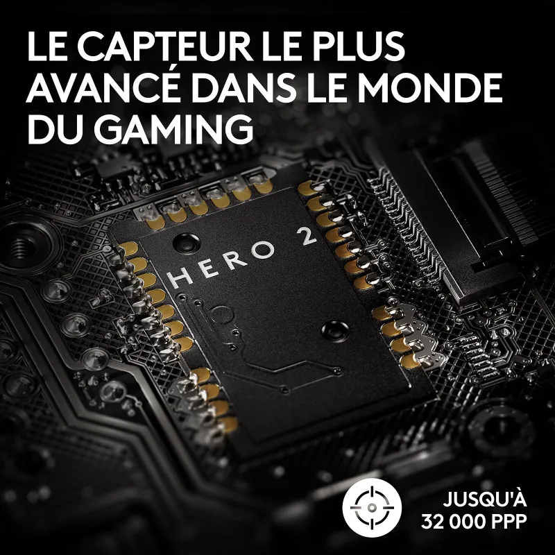 Image de Logitech G Pro X Superlight 2 Lightspeed (Noir) - Unbranded