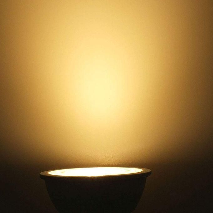 Lot de 10 ampoules LED GU10, 7W, JAUNE, (10 pièces, 3000K)