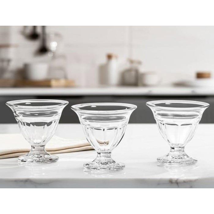 Image de Lot de 3 coupes a glace - à dessert de 100 ml chaucune - Unbranded