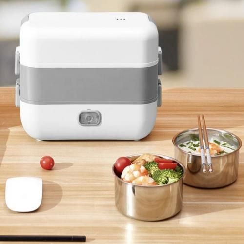 Lunch box portable 4 bol inox