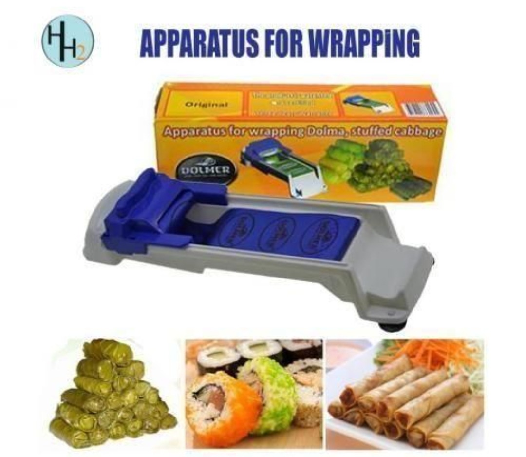 Image de Machine à rouler Sarma turc de feuilles de vigne farcies et choux feuilles ماكينة لف السرما التركية لحشو ورق العنب وأوراق الملفوف - Unbranded