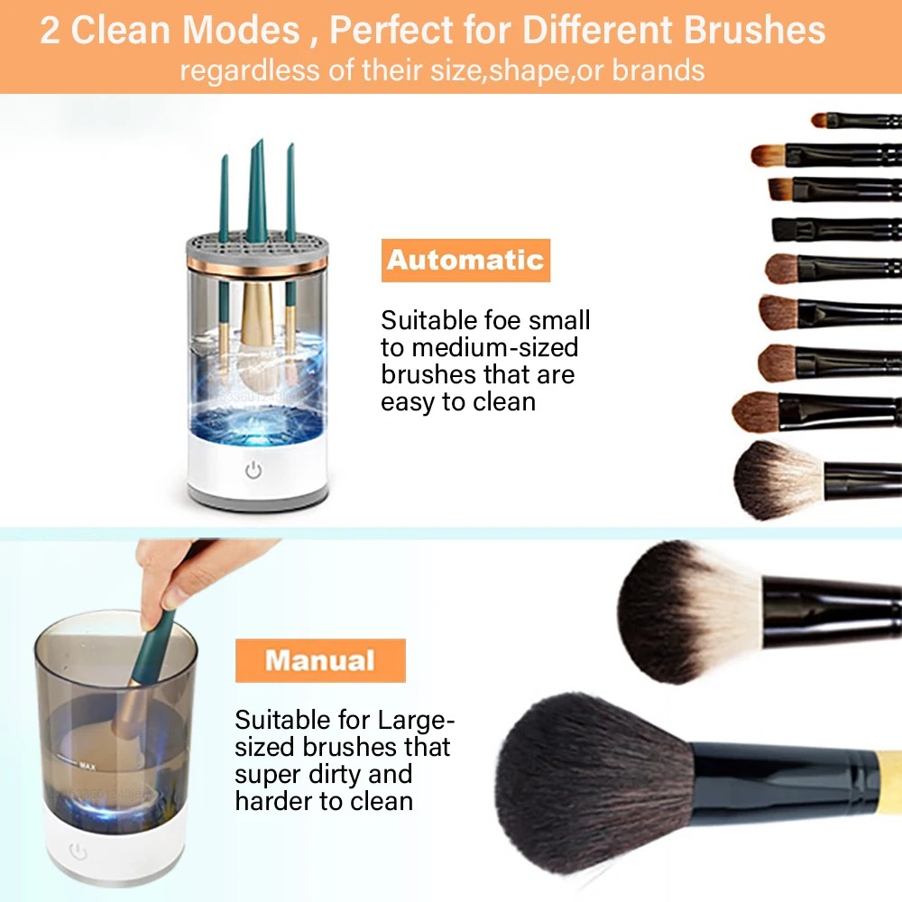Image de makeup brush منظيف فرش المكياج - Unbranded