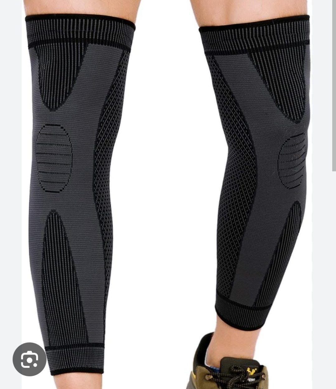 Image de Manchons de compression longs pour les jambes, Genouillères douleurs articulaires - Unbranded