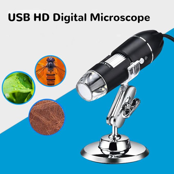 Image de Microscope numérique USB zoom loupe endoscope grossissement x1600 pour pc, smartphone - Unbranded