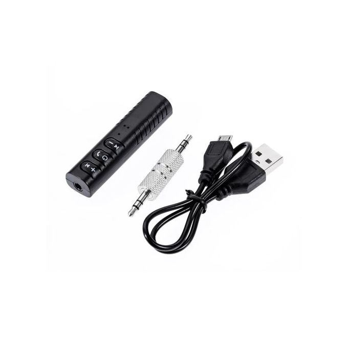 Image de Mini récepteur Audio émetteur 3.5mm Jack Kit voiture auto mains libres adaptateur de musique AUX Bluetooth - Unbranded