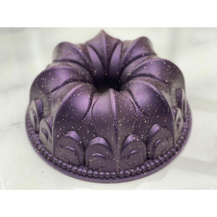 Moule magique à gâteau - Granit -couleur rouge - 23,5 cm - Antiadhésif - Facile à nettoyer