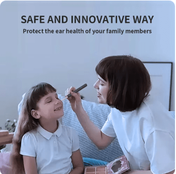 Image de nettoyeur d'oreille avec caméra, otoscope endoscope, sans fil 1080p android iphone - Unbranded