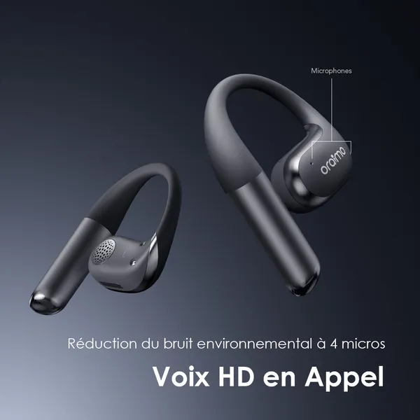 Image de oraimo OpenCirclet 2 IPX5 Steps Tracking Open-Ear Headphones
